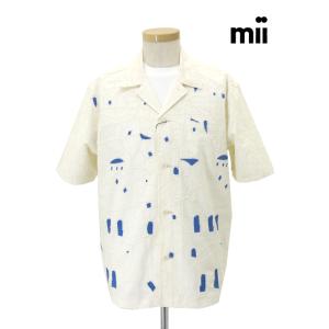 ミー mii オープンカラーシャツ エクリュ mii520604