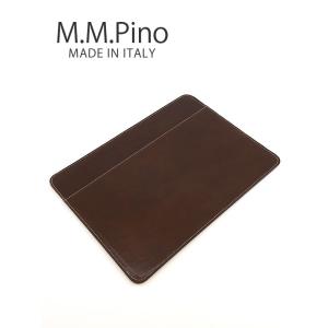 M.M.PINO/エム・エム・ピーノ/別注A4レザードキュメントケース/ブラウン/mmp341601