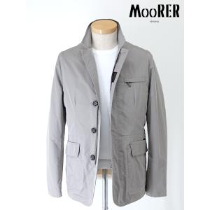 【40％OFF】ムーレー MOORER ナイロンジャケット/GHIBERTI-KM グレージュ mo...