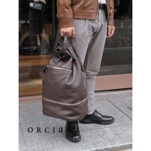 ORCIANI/オルチアーニ/ワンショルダーバッグ/ダッフルバッグ/ブラウン/orc341803