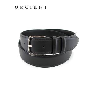 【50%OFF】ORCIANI オルチアーニ/レザーベルト/ドレスベルト/ブラック/orc361001｜rootweb