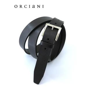 ORCIANI/オルチアーニ/ドレスベルト/ブラック/orc401801