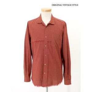 オリジナルヴィンテージスタイル Original Vintage Style コットンシャツ イタリ...