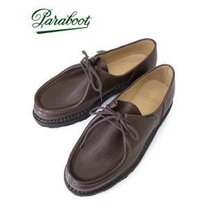 Paraboot/パラブーツ/チロリアンシューズ/MICHAEL/グレインレザー/ダークブラウン/p...