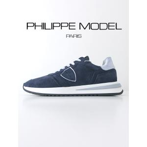 PHILIPPE MODEL/フィリップ・モデル/レザースニーカー/Tropez 2.1 Low/ネイビー/phi460603｜rootweb