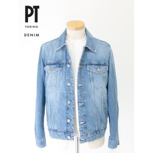 TIME SALE] Maison Kitsune メゾンキツネ ロゴ刺繍 デニムジャケット