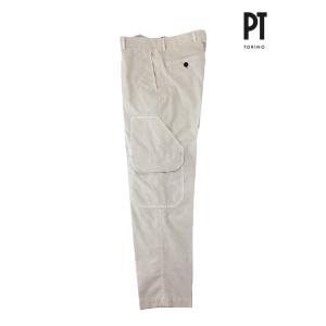ピーティートリノ PT TORINO Eight Poket Work Pants ベージュ pt5...