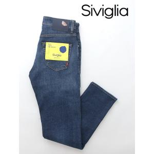 SIVIGLIA/シビリア/ジーンズ/ストレッチデニム/ウォッシュドブルー/siv460802