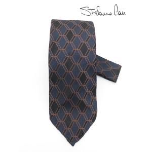 Stefano Cau/ステファノ カウ/ネクタイ/シルク/スフォデラート/ネイビー/stc4608...