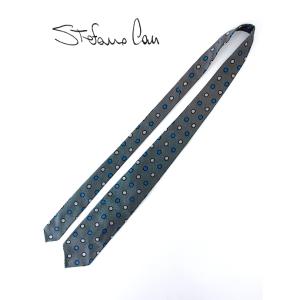 ステファノ カウ Stefano Cau ネクタイ/シルク/スフォデラート/ドットジャガード ミディ...