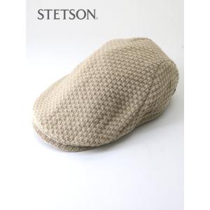 ステットソン STETSON ジャガードニットハンチング ベージュ ste502404