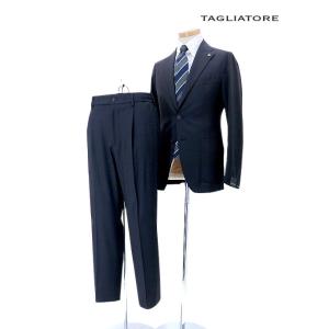 タリアトーレ TAGLIATORE セットアップスーツ/ストレッチウール/DAKAR ネイビー ta...