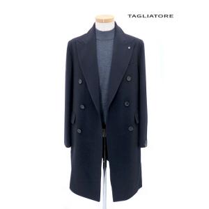 タリアトーレ TAGLIATORE チェスターコート ネイビー tag521602