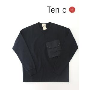 Ten-c/テンシー/クルーネックスウェット/ROUND NECK V GUSSET SWEAT S...