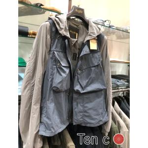 Ten-c/テンシー/ナイロンベスト/MID LAYER VEST/アーバングレー/ten46080...
