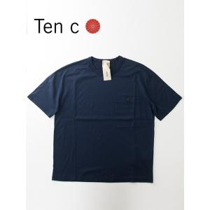 【30％OFF】テンシー Ten c ポケットTシャツ/半袖カットソー/MAKO COTTON JE...