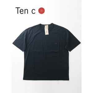 【30％OFF】テンシー Ten c ポケットTシャツ/半袖カットソー/MAKO COTTON JE...
