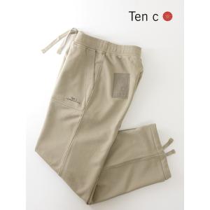 テンシー Ten c スウェットパンツ カーキベージュ ten502003