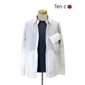 テンシー Ten c シャツ/Camicia Manica Lunga ホワイト ten520604