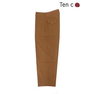 テンシー Ten c ワイドカーゴパンツ ブリックブラウン ten520608