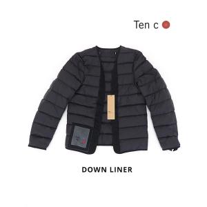 テンシー Ten c ダウンライナー/DOWN LINER ブラック ten522004