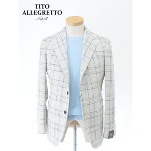【50％OFF】ティト・アレグレット TITO ALLEGRETTO 3Bジャケット/ヘンプシルクリ...