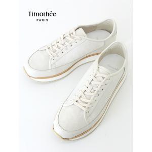 ティモシーパリ Timothee PARIS レザースニーカー/LOUVIERS エクリュ tmt5...