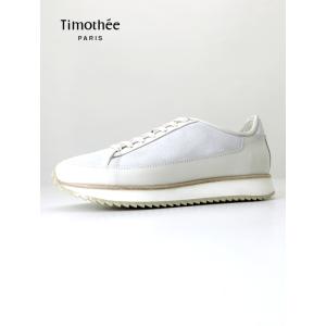 ティモシーパリ Timothee PARIS レザースニーカー/LOUVIERS エクリュ tmt5...