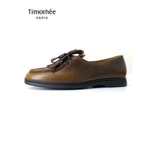 ティモシーパリ Timothee PARIS ローファー/BEAUNE LONG FRINGE ブラ...