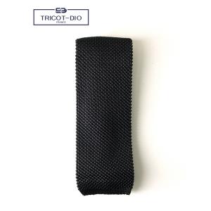 Tricot-Dio/トリコ・ディオ/ニットタイ/ダークグレー/trd461404