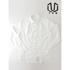 VOW/ボウ/ウエスタンシャツ/ホワイトコーマデニム/ホワイト/vow442401