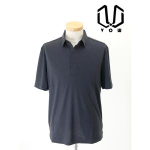 ボウ VOW ウールポロシャツ/Super150'sジャージー/ショートレギュラー/洗濯可 日本製 ...