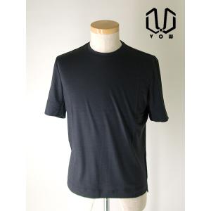ボウ VOW ウールTシャツ/クルーネック/Super150'sジャージー/洗濯可 日本製 グレー ...