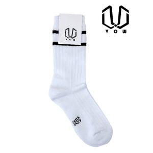 ボウ VOW ハイゲージコットンソックス ホワイト vow520801