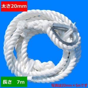 ターザンロープ 登り綱 ビニロン 20mm×3m DIY 家庭用 クライミング
