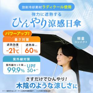 Newラディクール涼感ひんやり日傘 通販スクー...の詳細画像3