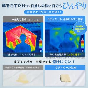 Newラディクール涼感ひんやり日傘 通販スクー...の詳細画像5