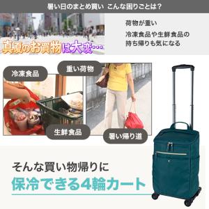 協和 保冷ができる4輪ショッピングカート じゅ...の詳細画像1