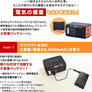 ポータブル電源メガパワーステーション&大型ソー...の詳細画像1