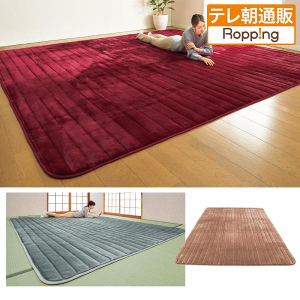 5つの機能が付いた洗える暖かふっくらラグ8畳用