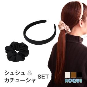 CHANEL（シャネル） AA9064 ロゴ シルク リボン シュシュ ピンク ヘア