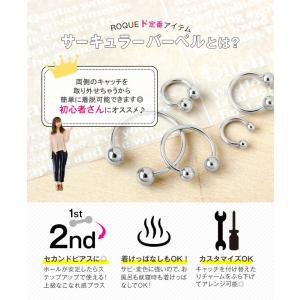 軟骨 ピアス 18G 16G 14G ボディピ...の詳細画像1