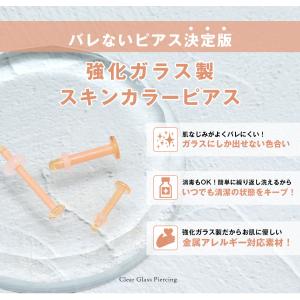 透明ピアス 20G 18G 16G 14G ス...の詳細画像2