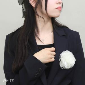 コサージュ パール フォーマル 花びらデザイン...の詳細画像4