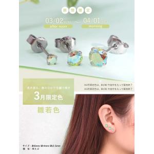 (2個売り・両耳用)可愛いピアス サージカルス...の詳細画像1