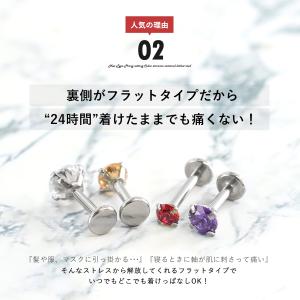 (2個セット)(新タイプ)立爪CZインターナル...の詳細画像4