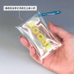 カラビナ付き クリアマルチケース ROQUEロ...の詳細画像2
