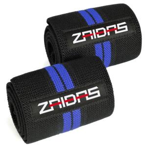 ZAIDAS (ザイダス) リストラップ 60cm ウェイトトレーニング 筋トレ 手首サポーター ブラックブルー｜rosashop