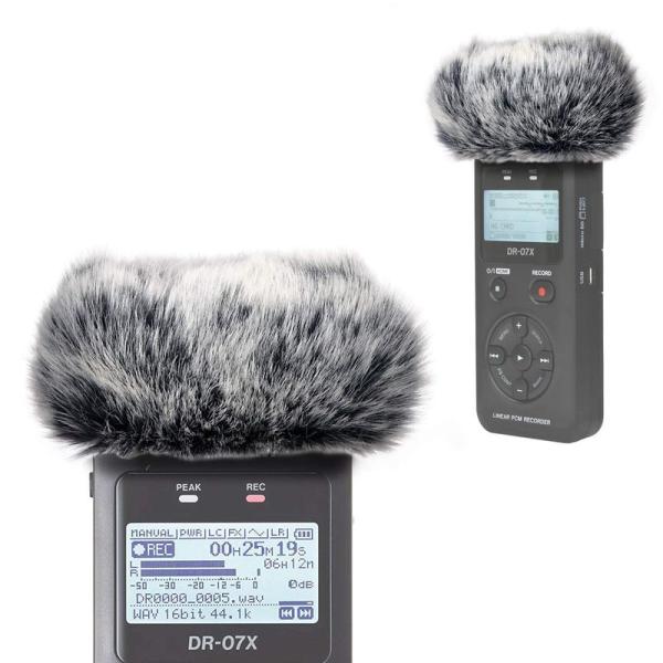 YOUSHARES DR07X ウインドスクリーンマフ Tascam DR-07X DR-07MKI...