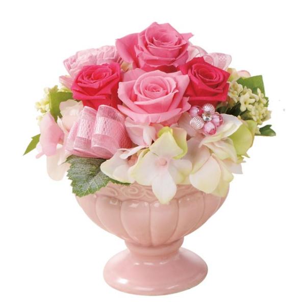 フェリーチェＭ　ピンク　ウエディング　ブーケ　母の日　ギフト　贈り物　誕生日　送別会　結婚式